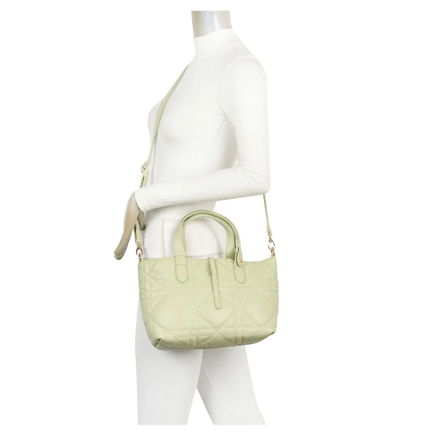 Green Quilted Grab Bag