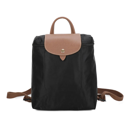 Black Canvas Backpack