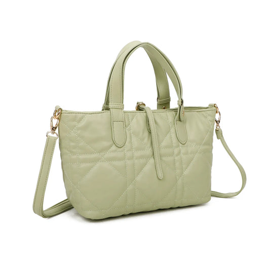 Green Quilted Grab Bag