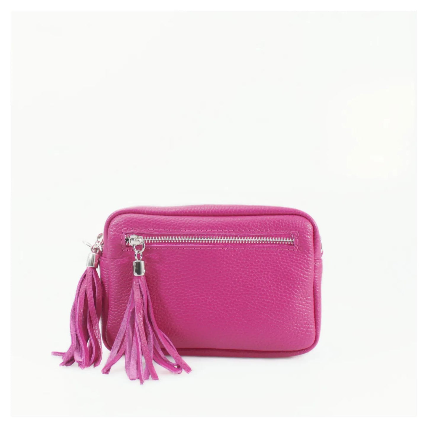 Leather Tassels Crossbody Bag Choose From 22 Colours