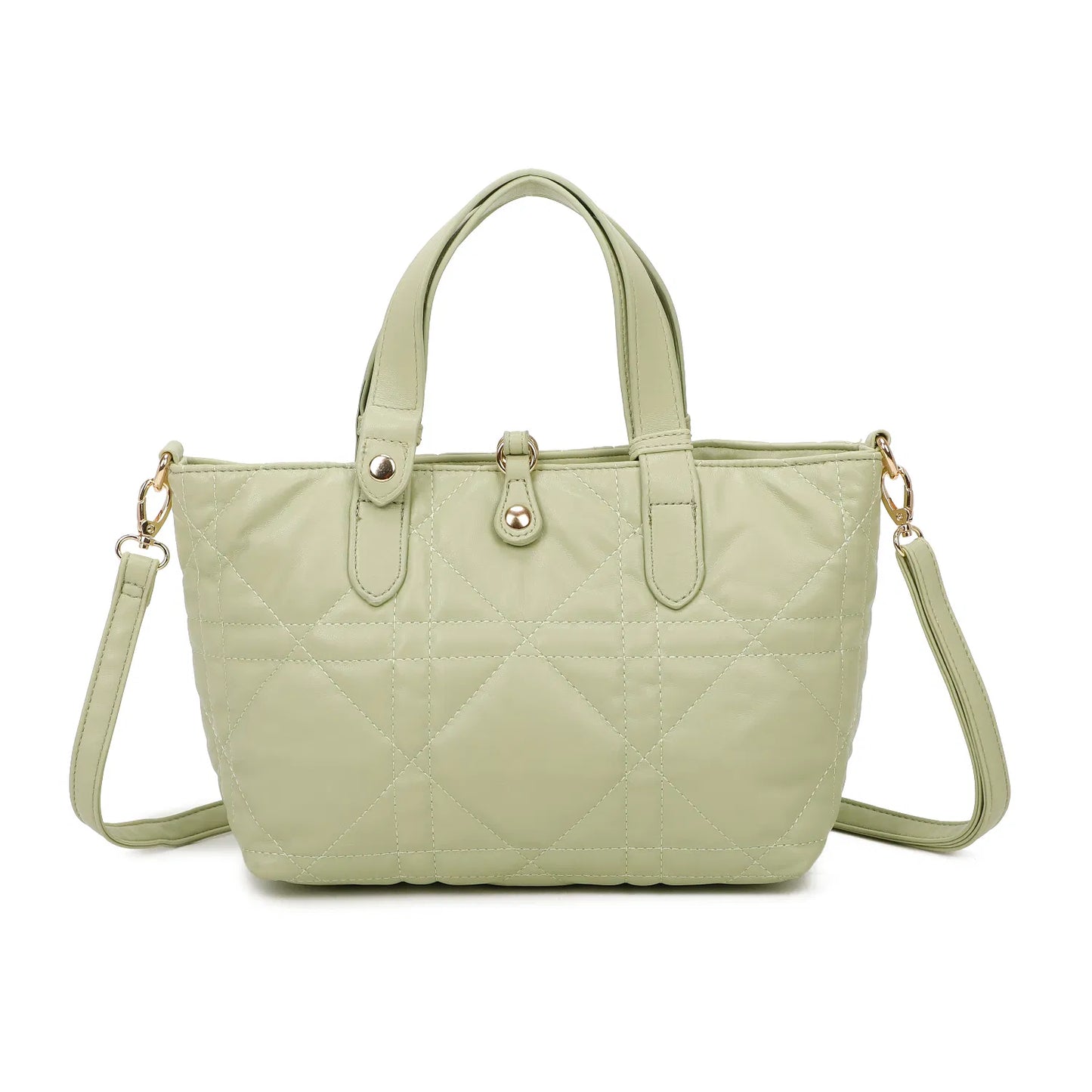 Green Quilted Grab Bag