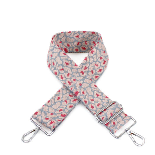 Canvas Strap- Pink Blossom