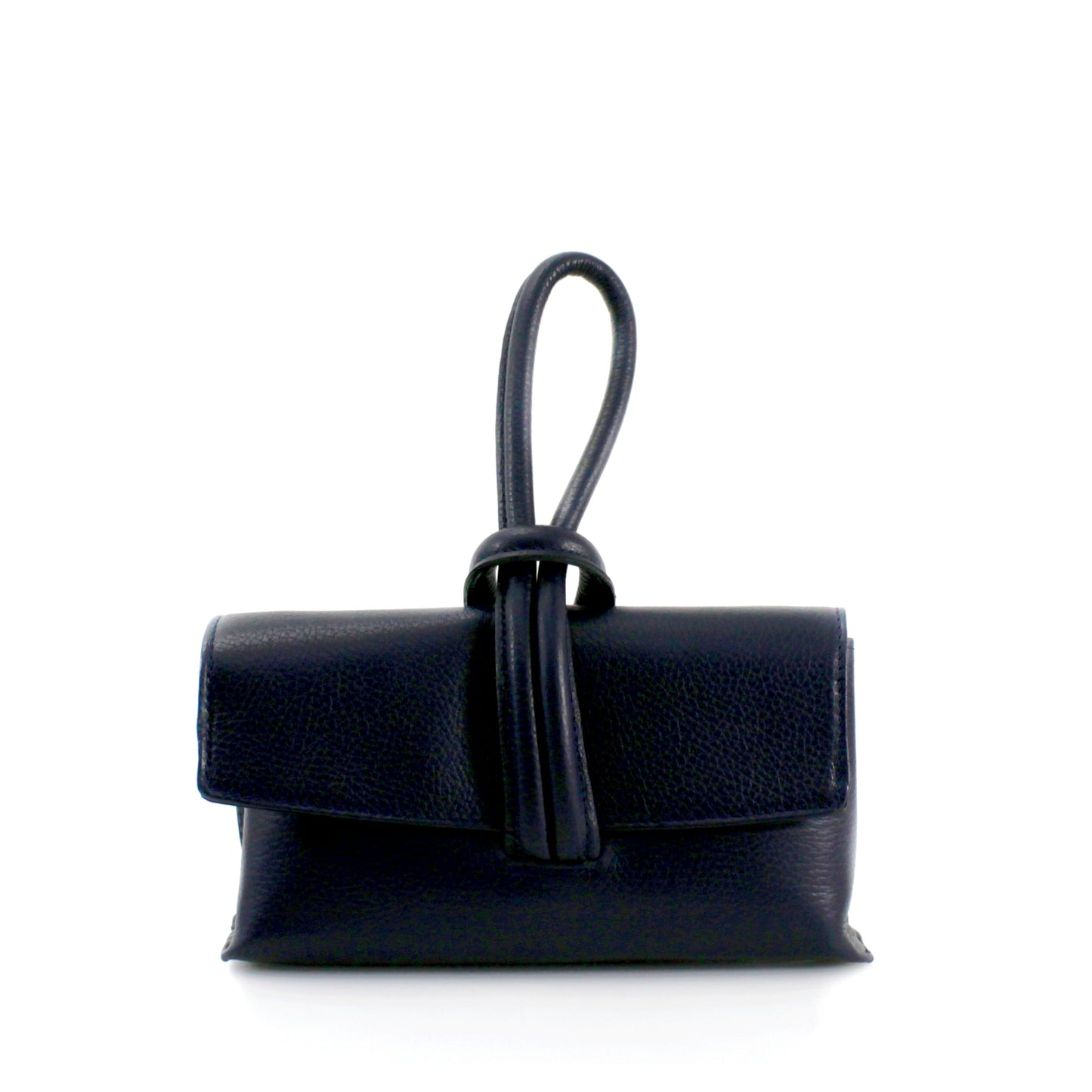 Leather Top Handle Clutch Bag Choose From 20 Colours