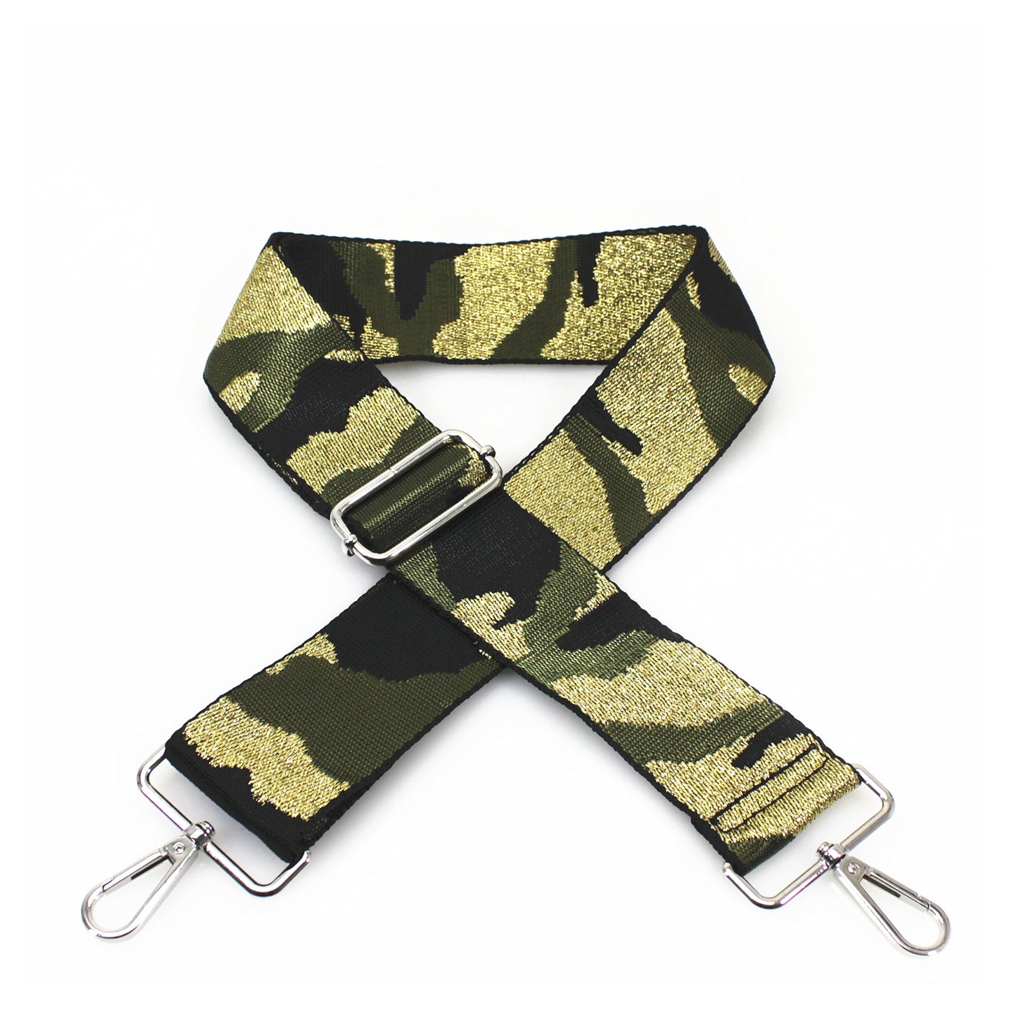 Canvas Strap - Green Gold Camo