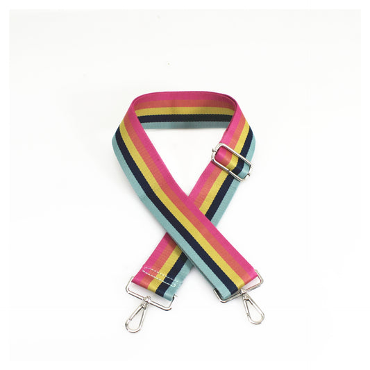 Canvas Strap - Rainbow print