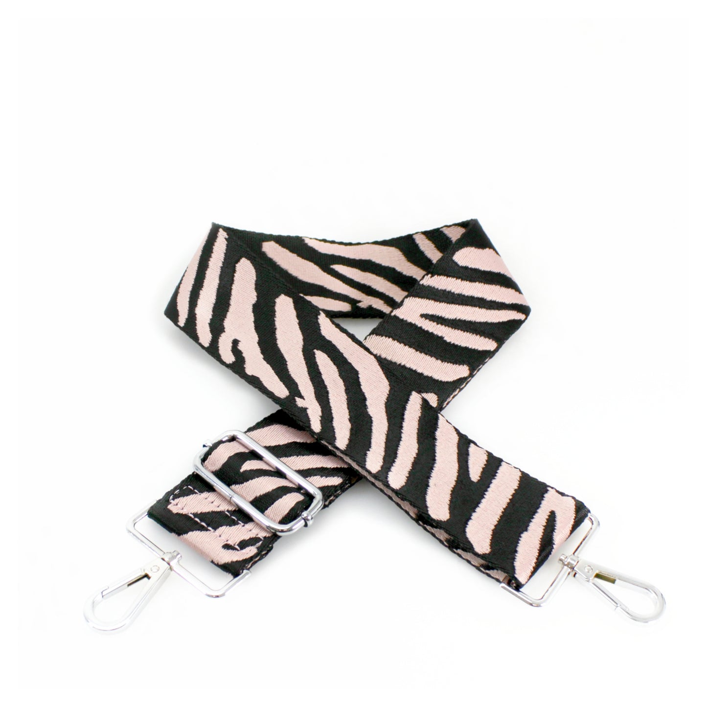 Canvas Strap- Pink Zebra